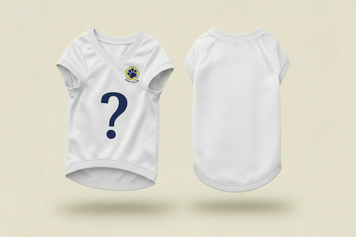 White Mystery Jersey Black Question Mark